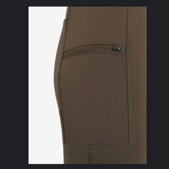 XL (16-18) - CARHARTT - Force Fitted Lightweight Utility Leggings Olive NEW - Picture 6 of 14